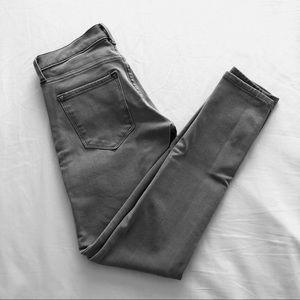Banana Republic Grey Stretch Skinny Jeans